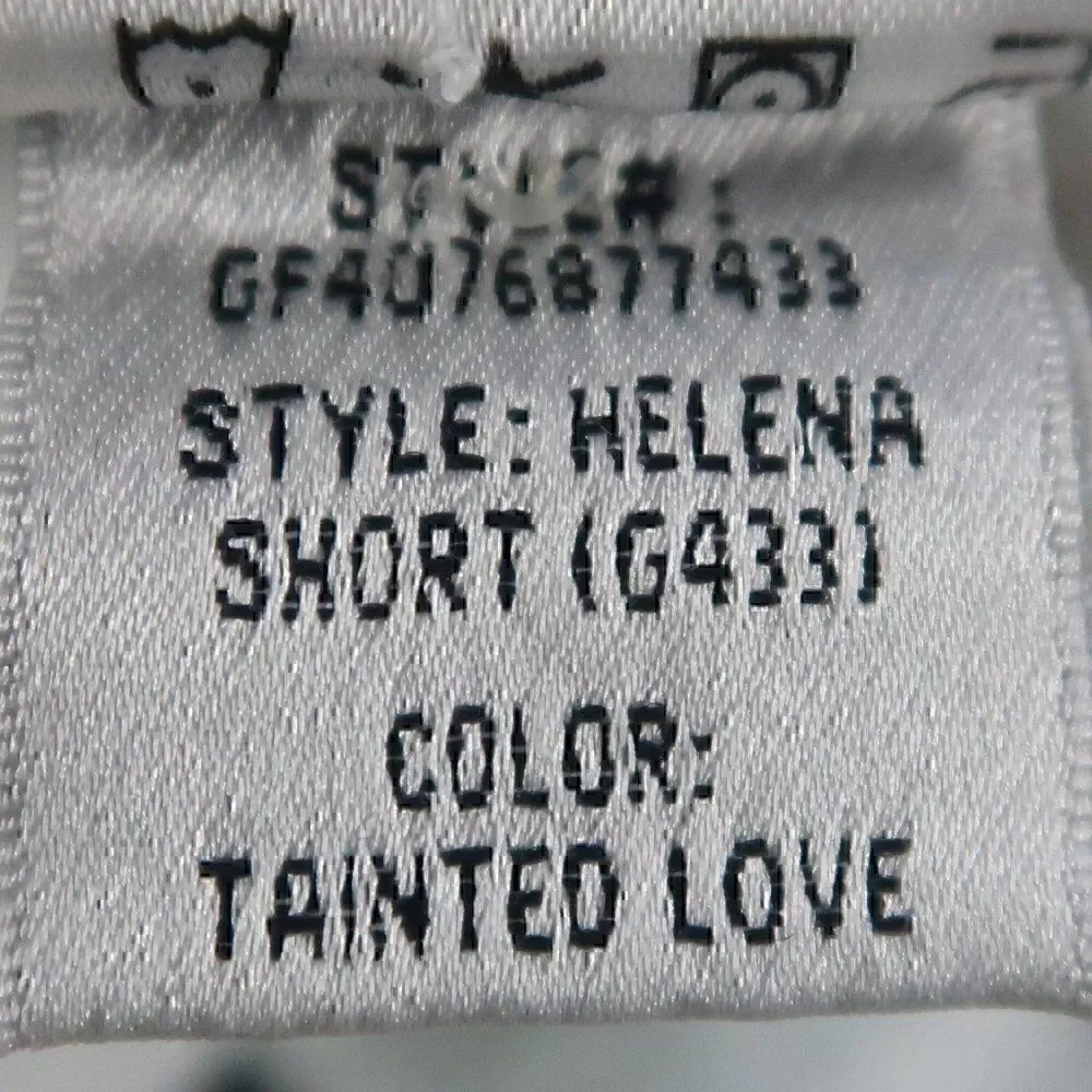 GRLFRND HELENA TAINTED LOVE DISTRESSED CUT OFF BUTTON FLY BLUE JEANS SIZE 25